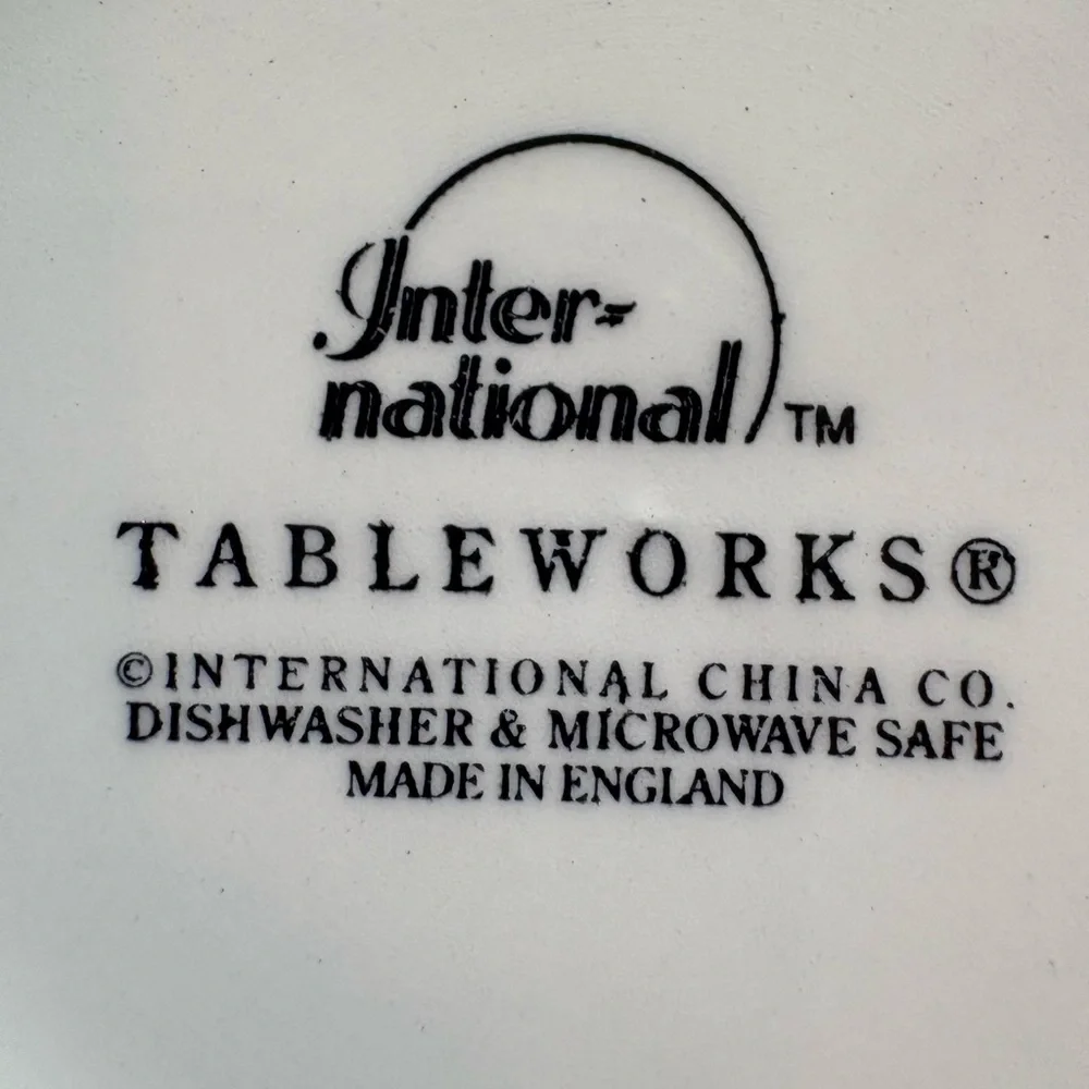 International China set white